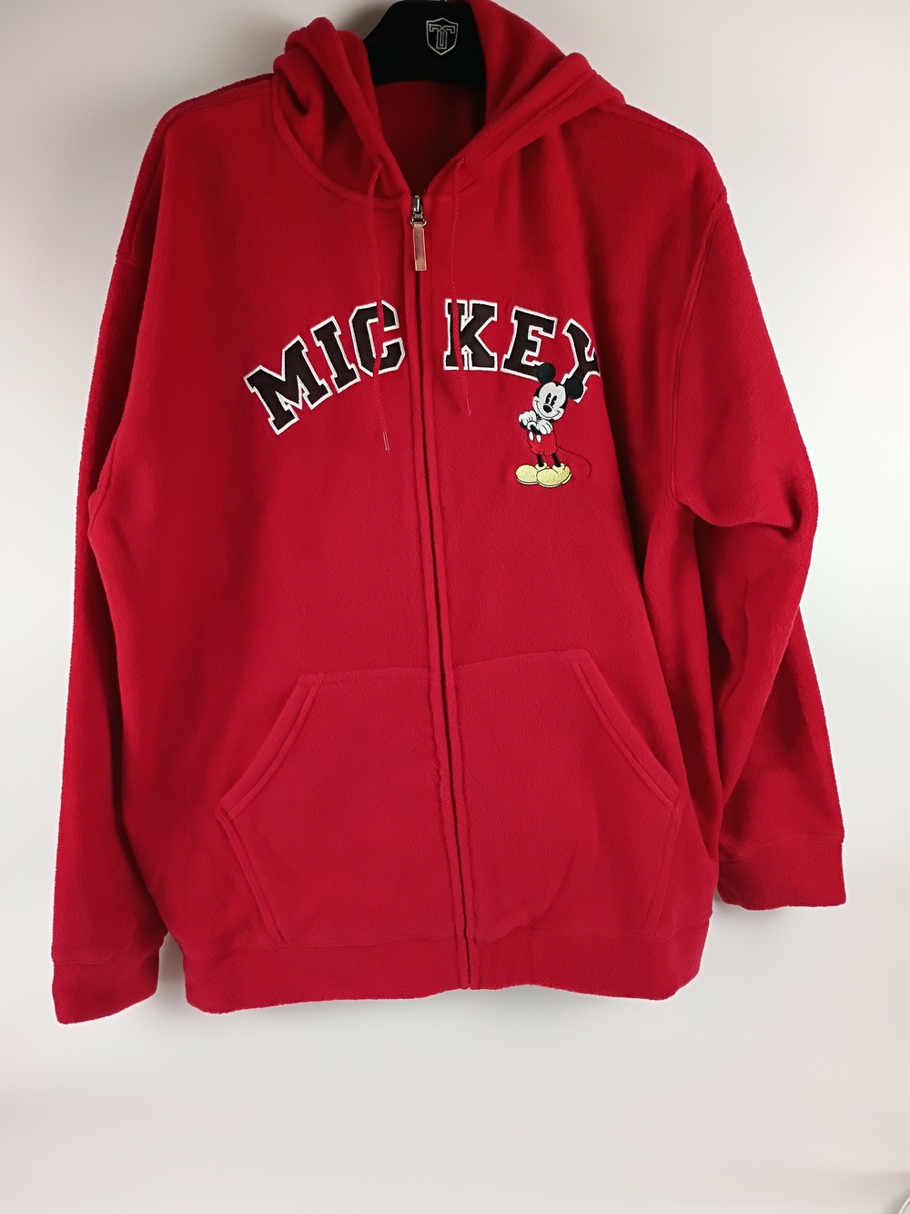 Disney Mickey Red Kids Zip-Up Hoodie Jacket